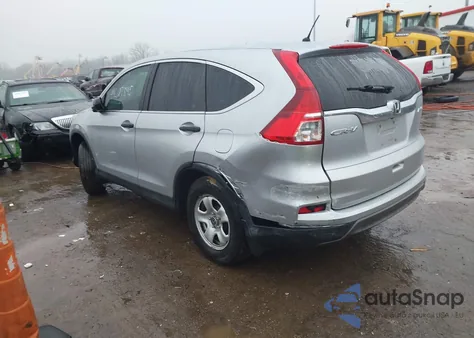 2015 Honda Cr-V Lx z USA, uszkodzony, nr VIN 5J6RM4H39FL001618